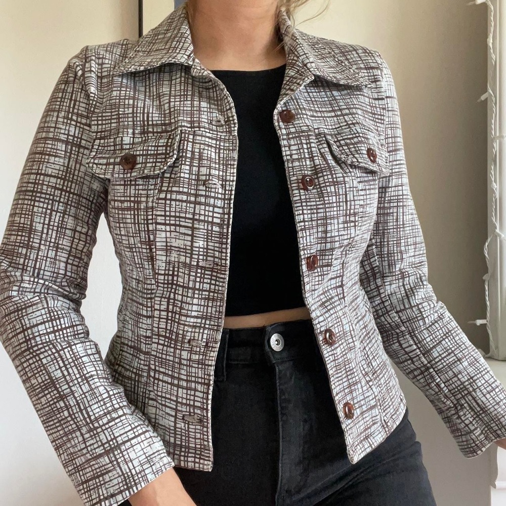 Line Patterned Jacket - image 1